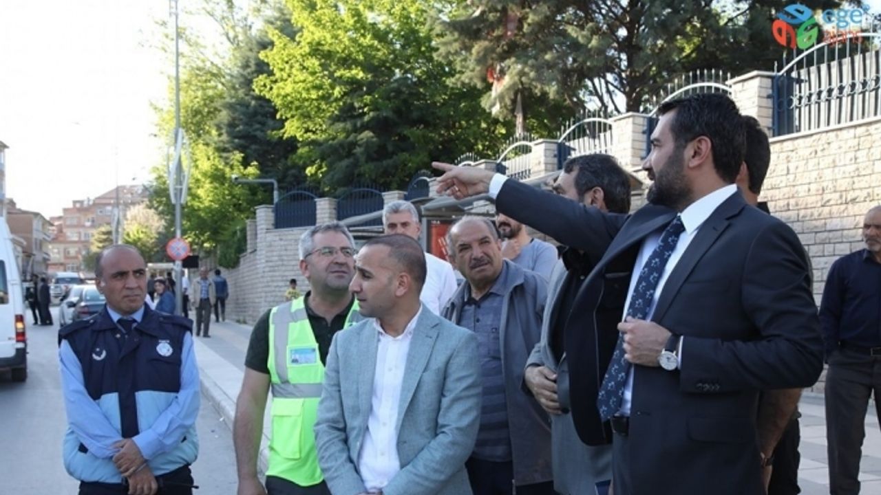Başkan Şerifoğulları, ulaşım için sahaya indi inceleme yaptı