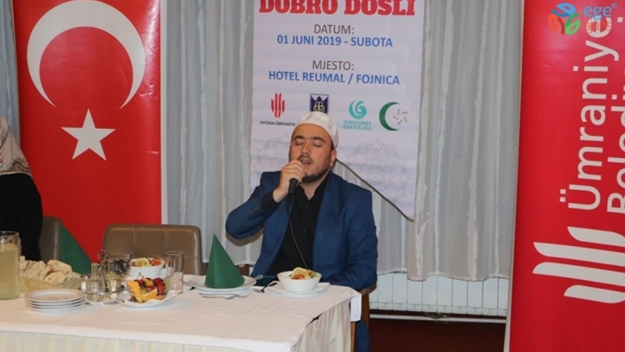 Kardeş Şehir Bosna Hersek Fojnica’da Ramazan’ın bereketi paylaşıldı