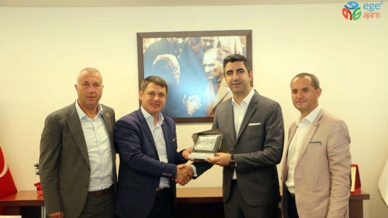 Ardino Belediye Başkanı Murad’dan Başkan Yüksel’e tebrik ziyareti