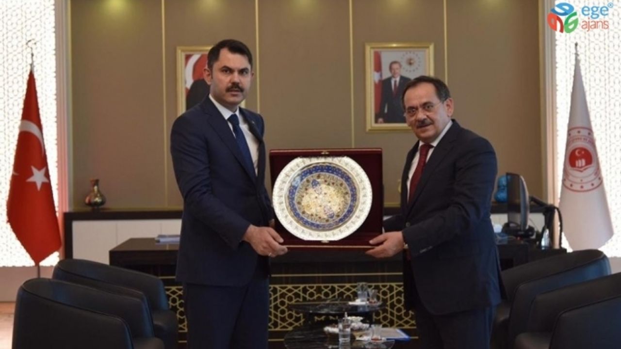 Başkan Demir, Çevre Bakanı ile ‘kentsel dönüşüm’ü görüştü