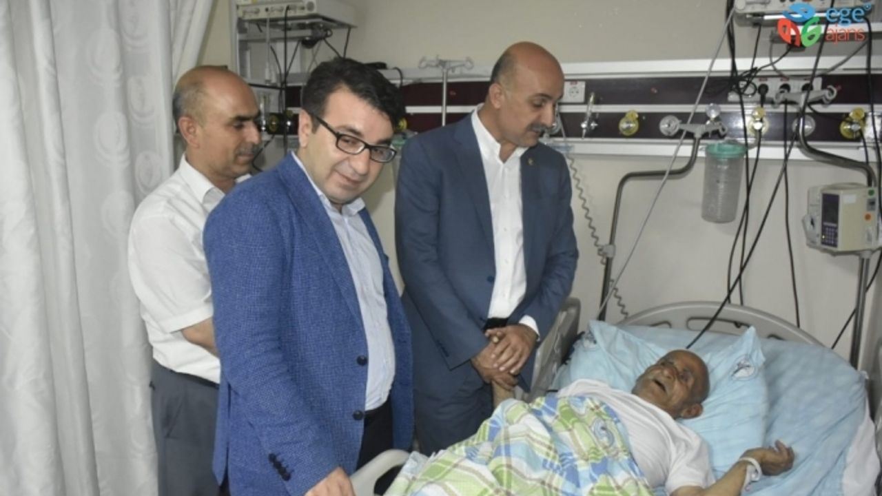 AK Parti Batman İl Başkanı Gür’den hasta ziyareti