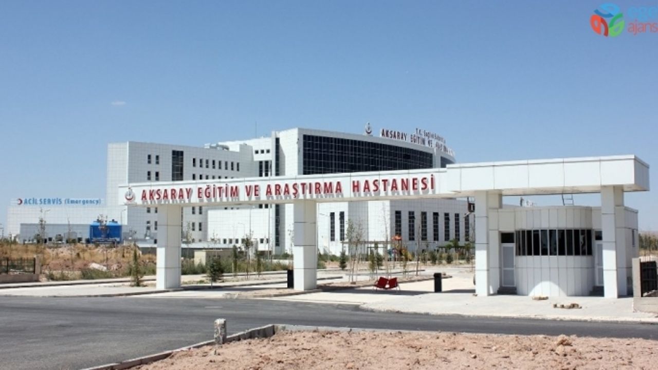 Aksaray Eğitim ve Araştırma Hastanesi 6 ayda 636 bin 570 hastaya sağlık hizmeti verdi