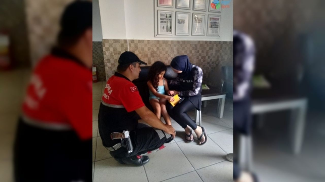 Antalya’da kaybolan Filistinli çocuğu jandarma buldu
