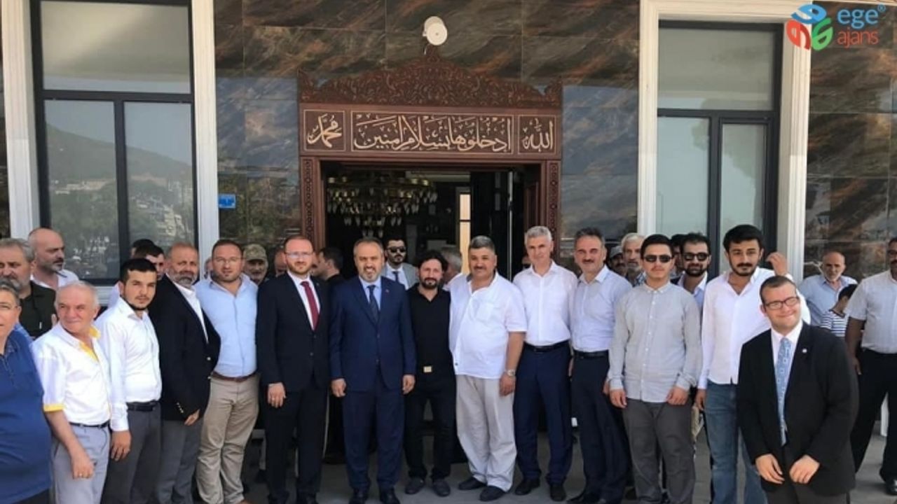 Hacı Osman ve Hayriye Okumuş Camii ibadete açıldı