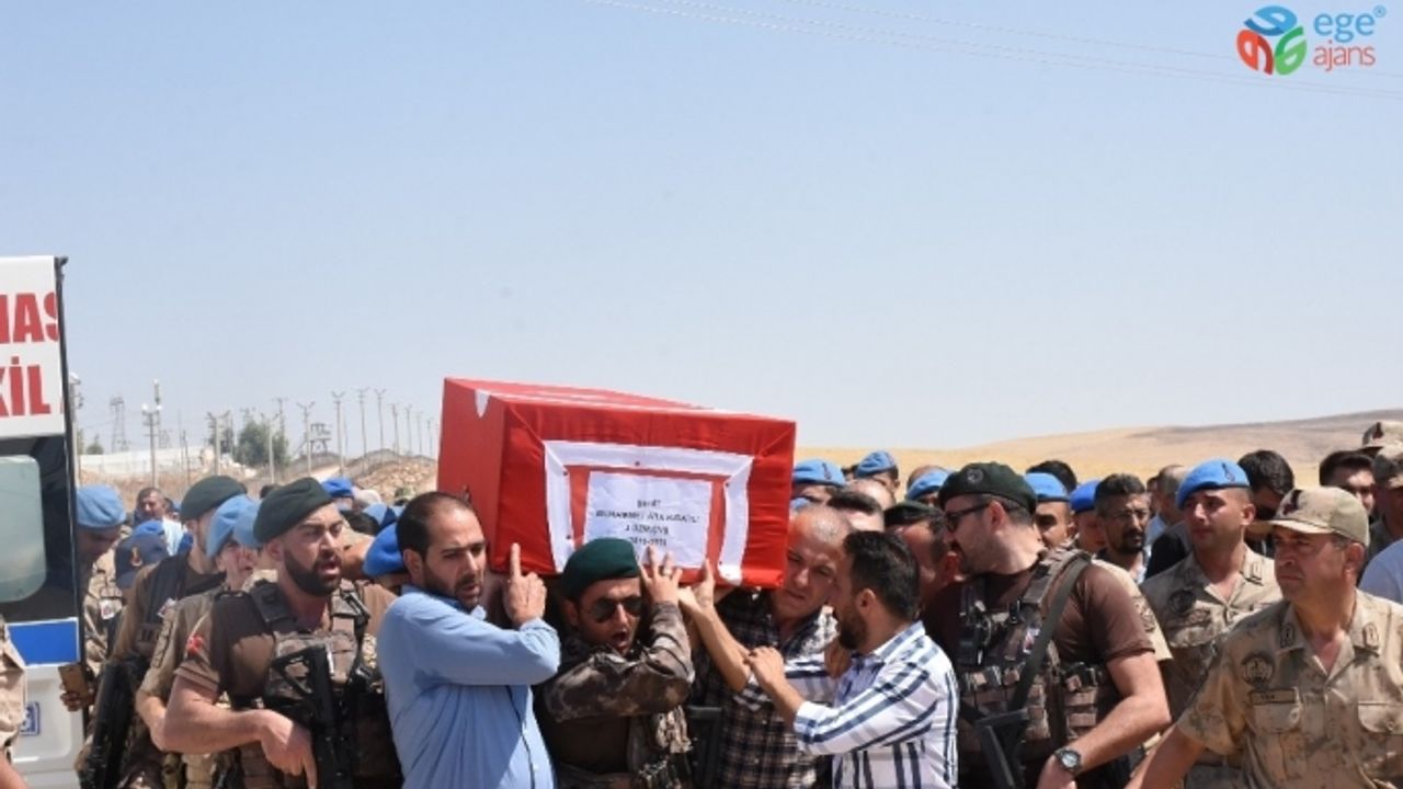 Nusaybin şehidi düzenlenen törenle memleketi Elazığ’a uğurlandı