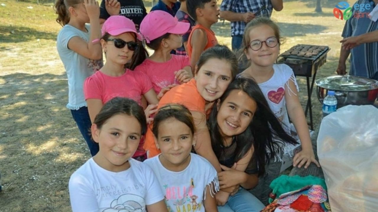 Seyitgazi Kırka’da Yaz Kur’an Kursu öğrencileri piknik yaptı