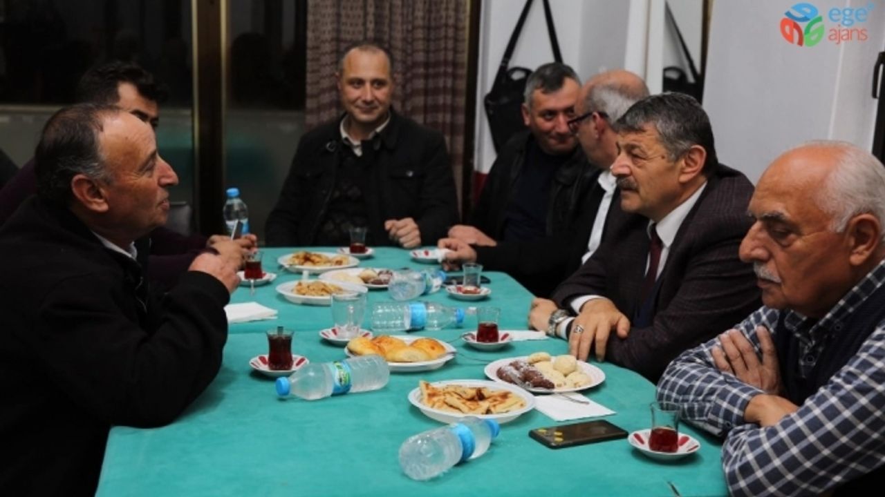 Başkan Cemal Akın köy sakinleri ile buluşmaya devam ediyor