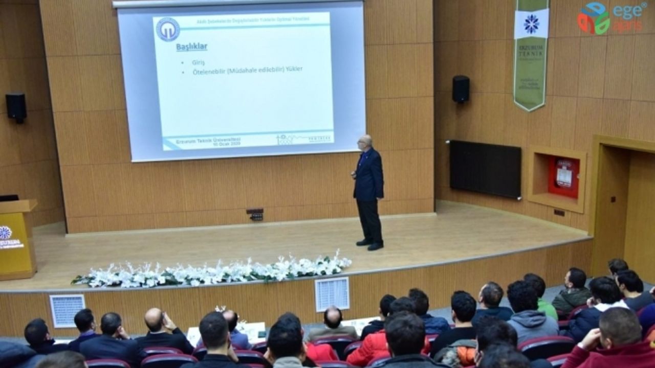 ETÜ’de ‘Akıllı Şebekelerde Değiştirilebilir Yüklerin Optimal Yönetimi’ konferansı