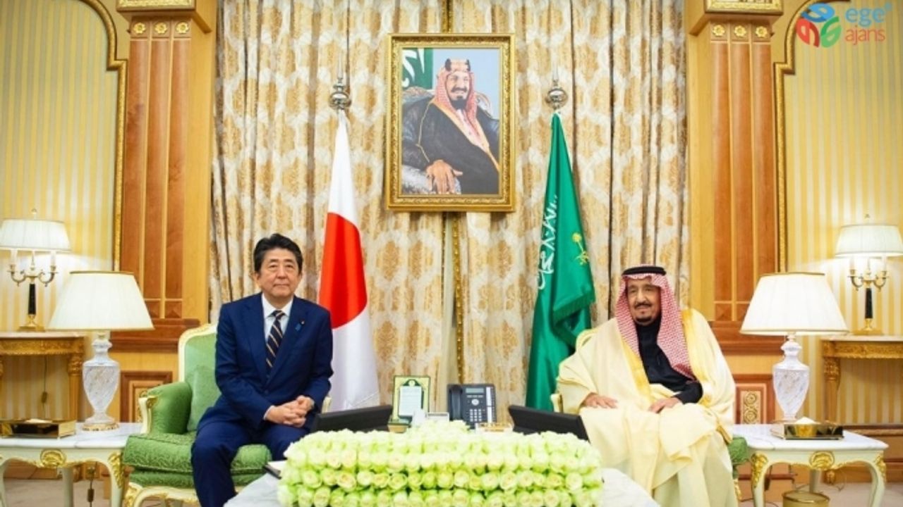 Japonya Başbakanı Abe, Suudi Kralı Selman ile görüştü
