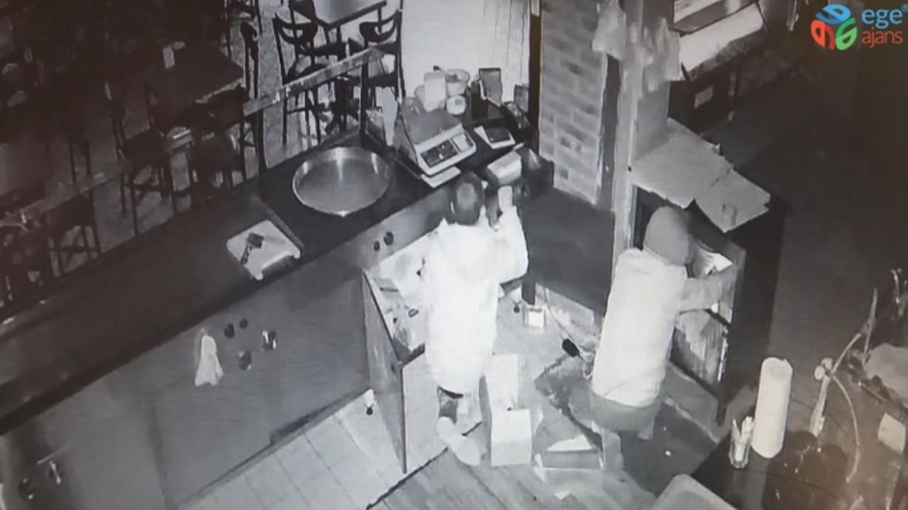 Pastahane fareleri polisten kaçamadı