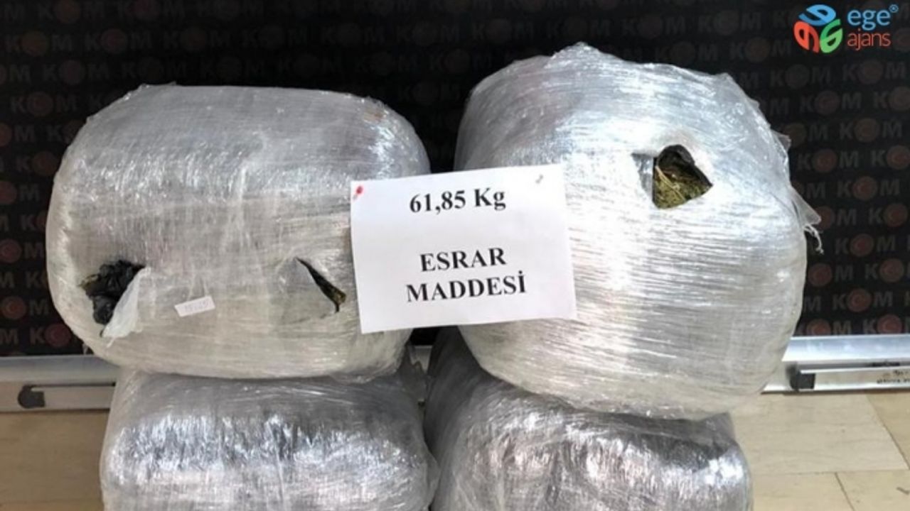 Şanlıurfa’da 68 kilo 450 gram esrar maddesi ele geçirildi