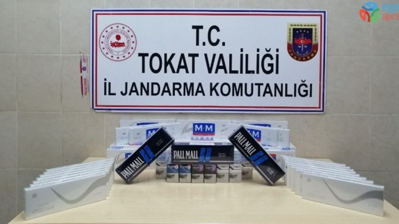 Valizden çıkan kaçak sigaraya 8 bin 400 lira ceza