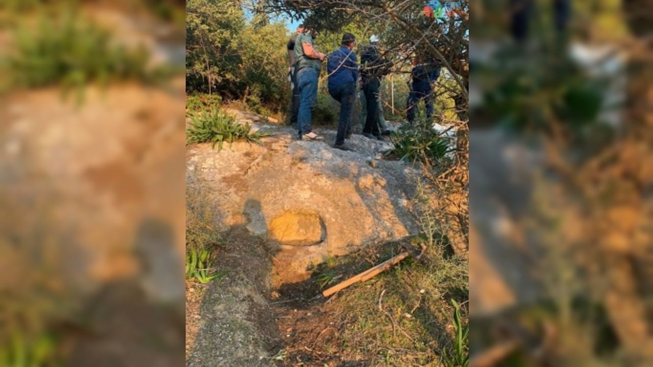 Mersin’de izinsiz kazı yapan 10 kişi suçüstü yakalandı
