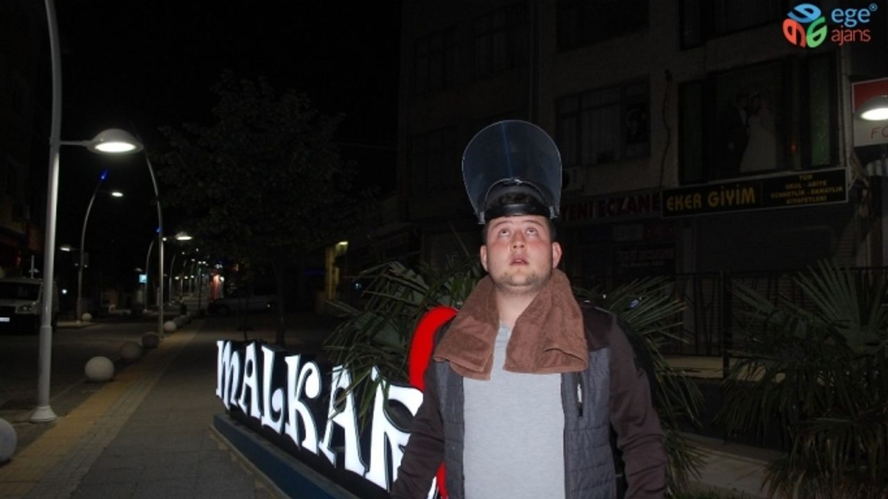 Gökyüzündeki sıralı ışıkları ilk kez gören gençler o anları anlattı