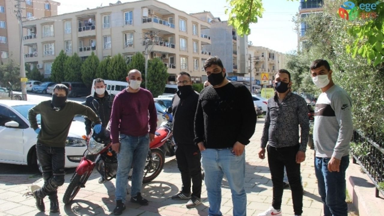 Korona virüs İzmir’de de kuryelerin yükünü ağırlaştırdı