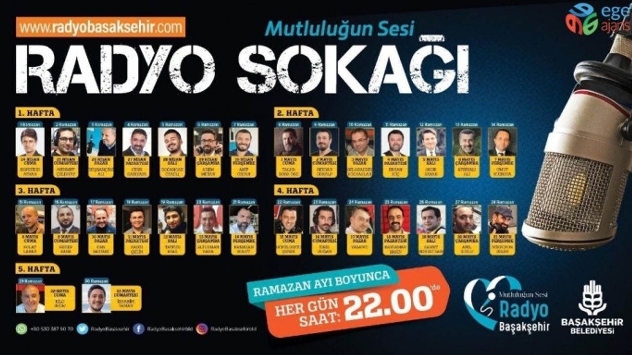 Radyo Başakşehir, Ramazan ayının manevi havasını dinleyicilerle buluşturacak