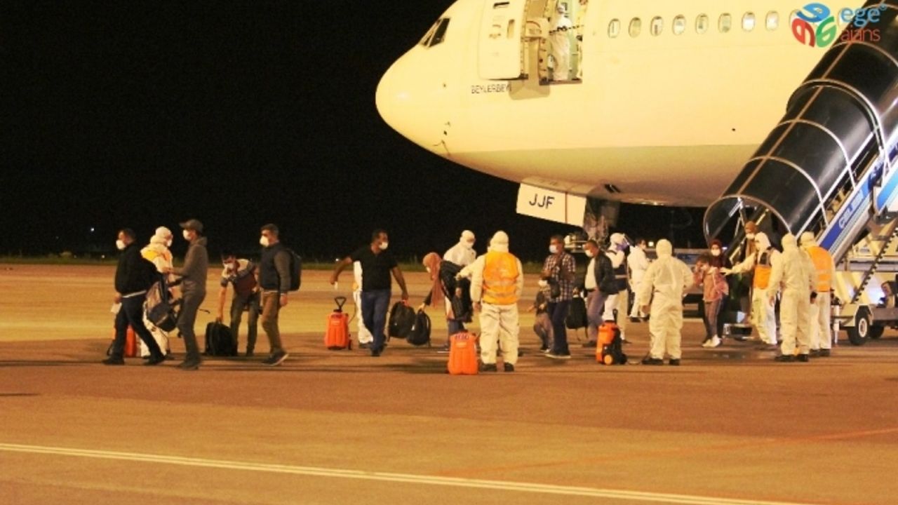 Tanzanya ve Kenya’dan getirilen 272 Türk vatandaşı Samsun’da karantinaya alındı