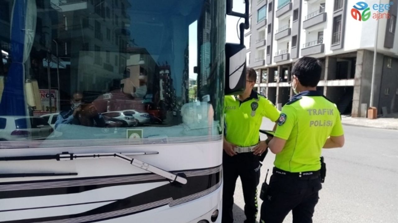 Bingöl’de tedbirleri ihlal eden firma ve yolculara 4 bin 718 TL ceza kesildi
