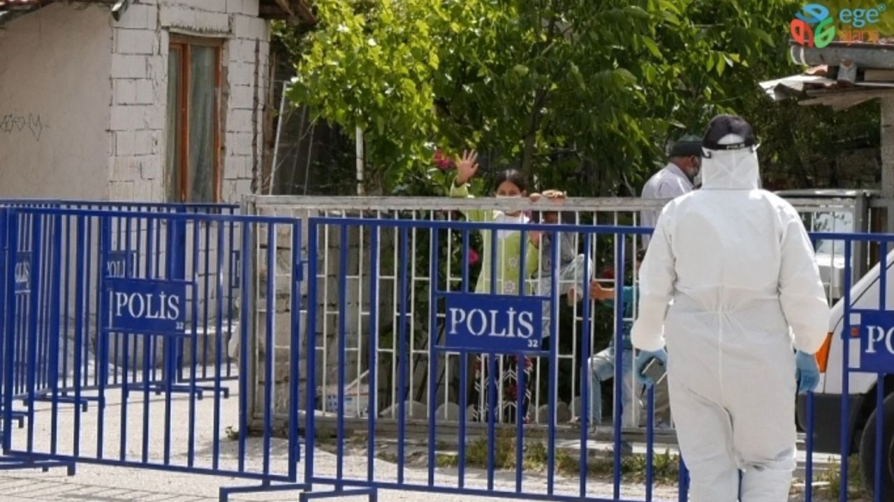 Isparta’da 2 cadde ve 2 sokağı kapsayan bölge karantinaya alındı