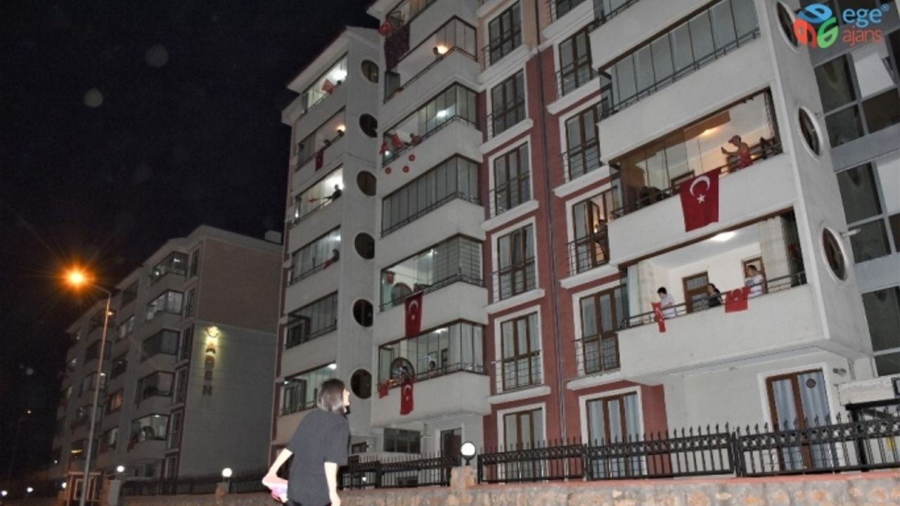 Vatandaşlar hem spor yaptı hem de doyasıya eğlendi