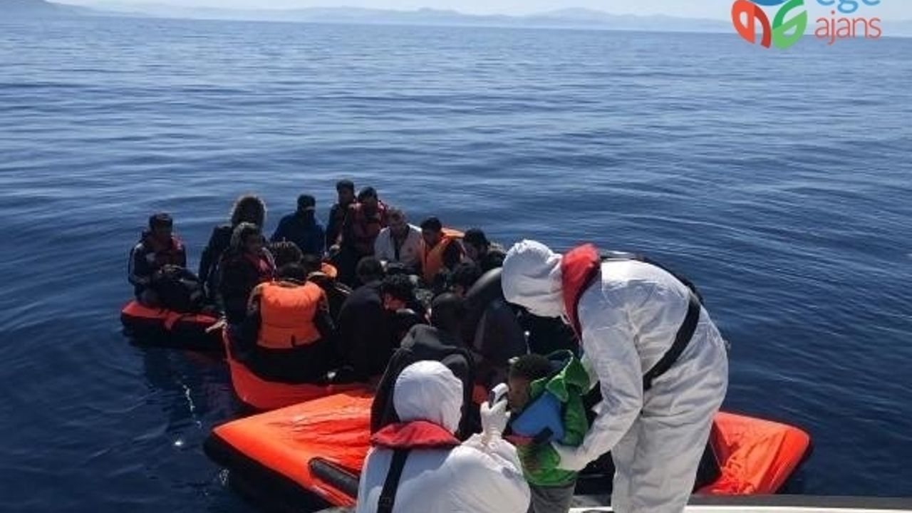 Yunan Sahil Güvenlik güçlerinin ölüme terk ettiği 30 sığınmacı kurtarıldı