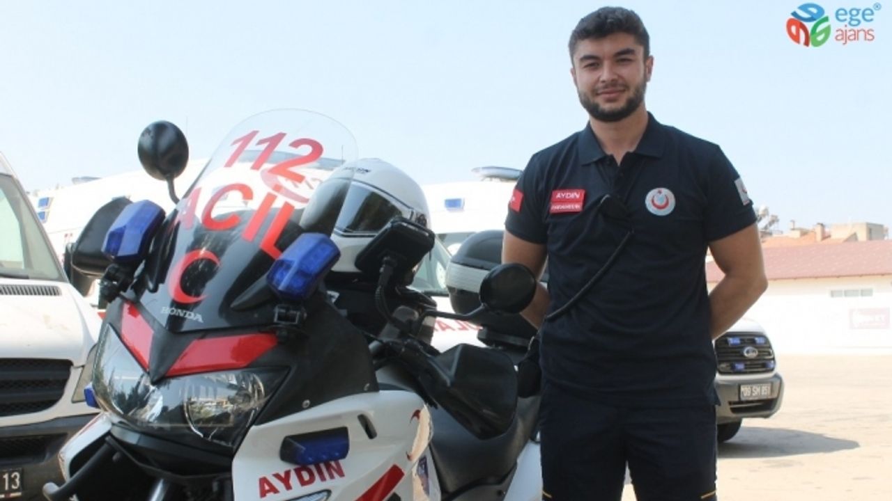 Aydın’ın motorize kahramanları, yaralılara hızır gibi yetişiyor