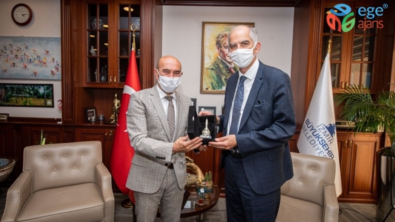 Başkan Soyer, Fransa’nın Ankara Büyükelçi ile buluştu