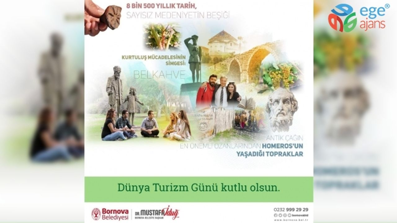 Dünya Turizm Günü Bornova Belediyesi Tarafından Kutlandı