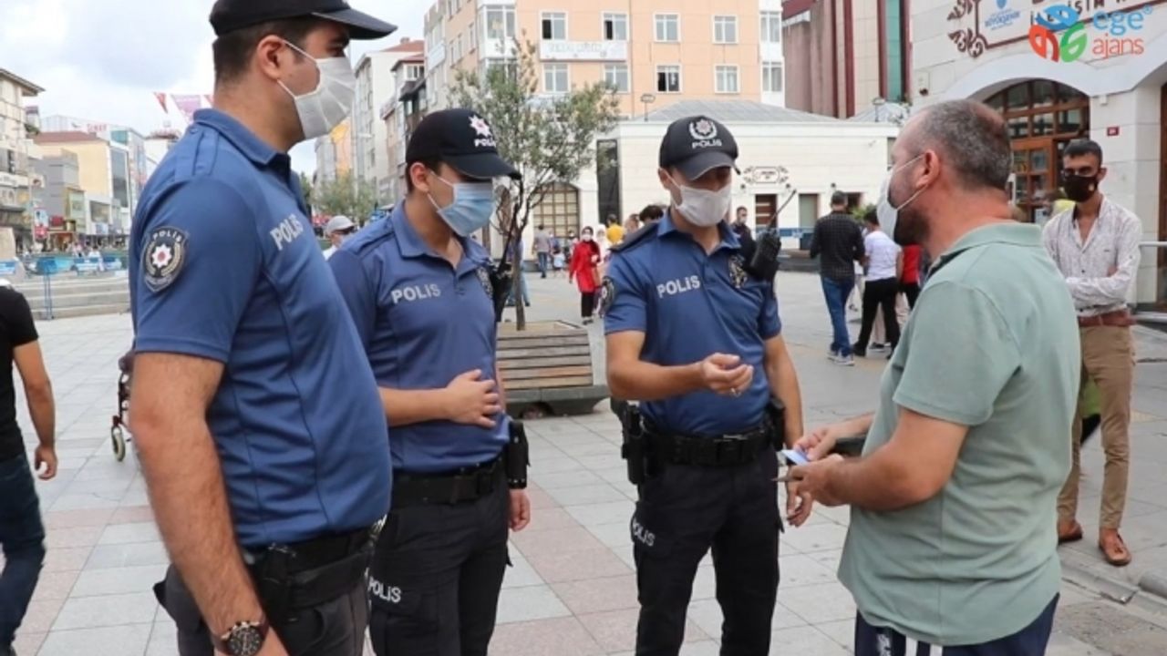 Sultanbeyli’de Covid-19 tedbirleri kapsamında drone ile denetim