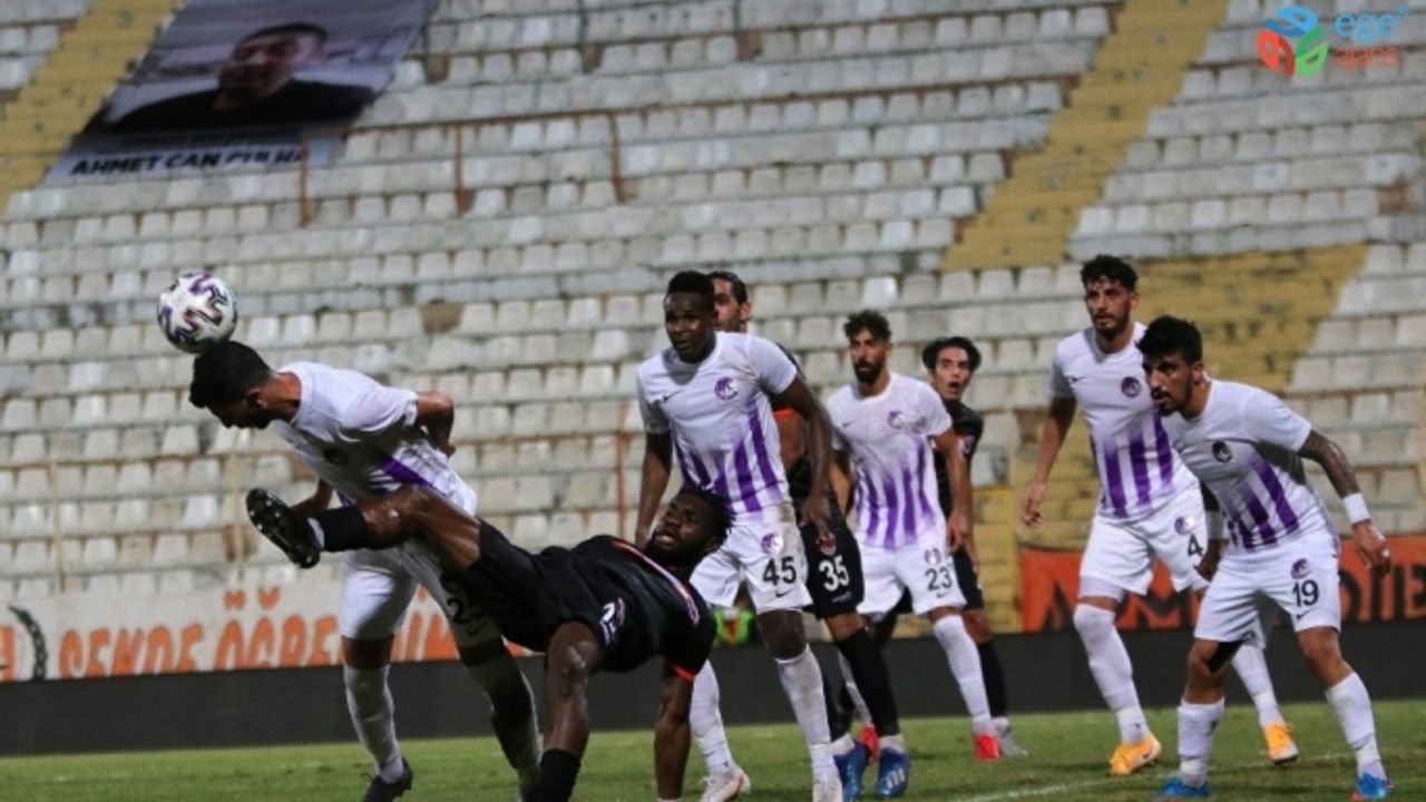 TFF 1. Lig: Adanaspor: 0 - Ankara Keçiörengücü: 0 (İlk yarı sonucu)