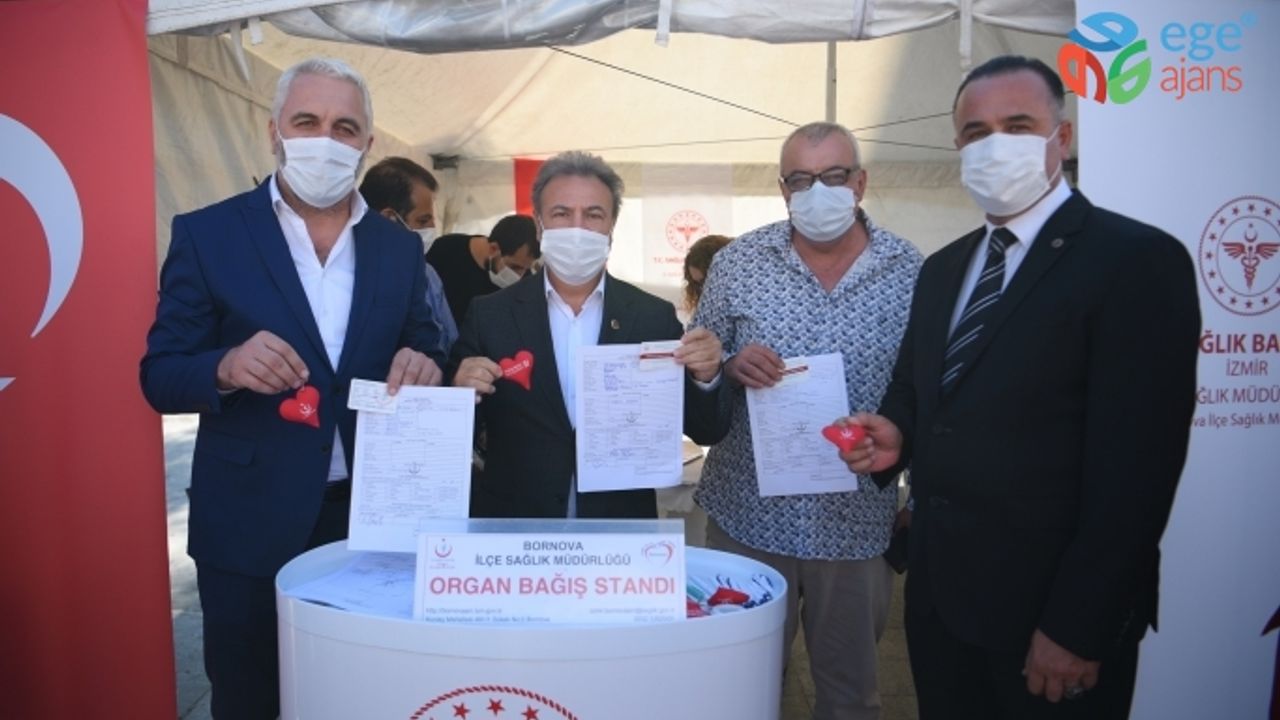 Başkan İduğ: “Kalbimi Bornova’ya bağışlıyorum”