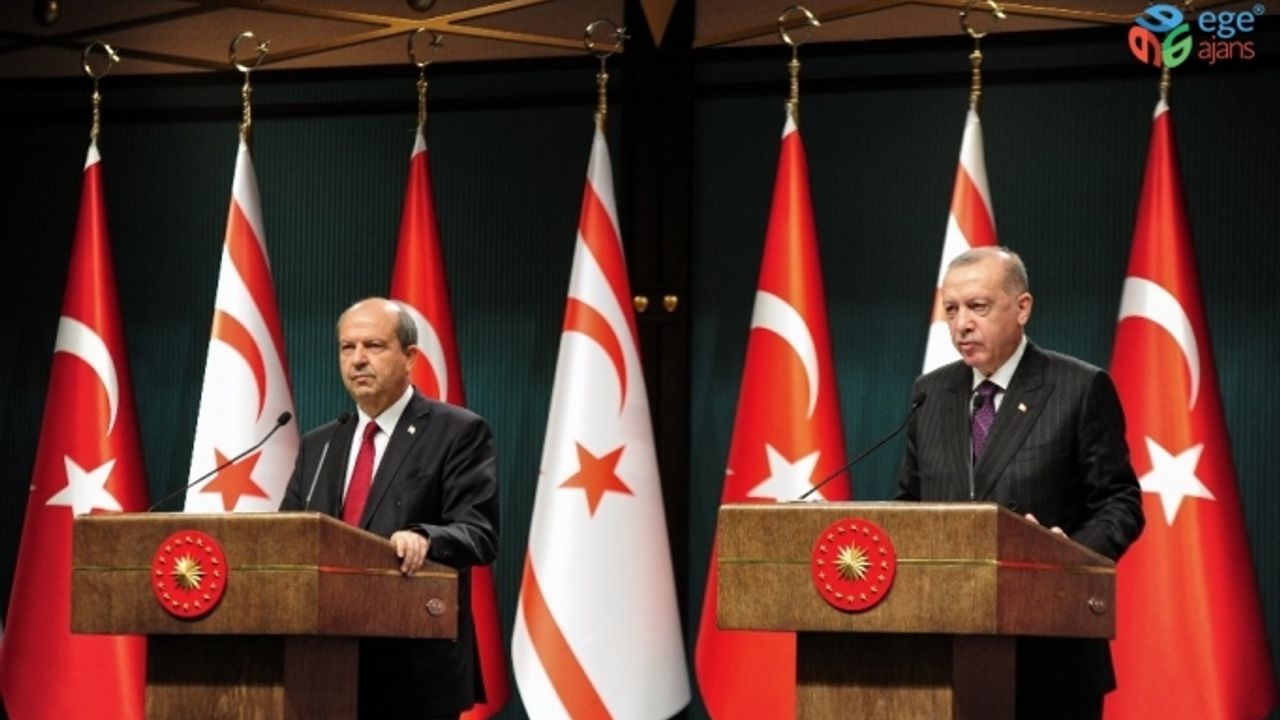 Cumhurbaşkanı Erdoğan: "Alaköprü Barajından alınan suyu Kuzey Kıbrıs Türk Cumhuriyetindeki Geçitköy Barajına aktardık"