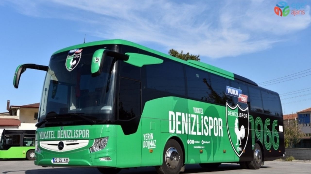 Denizli Büyükşehir Belediyesinden Yukatel Denizlispor’a sıfır kilometre takım otobüsü