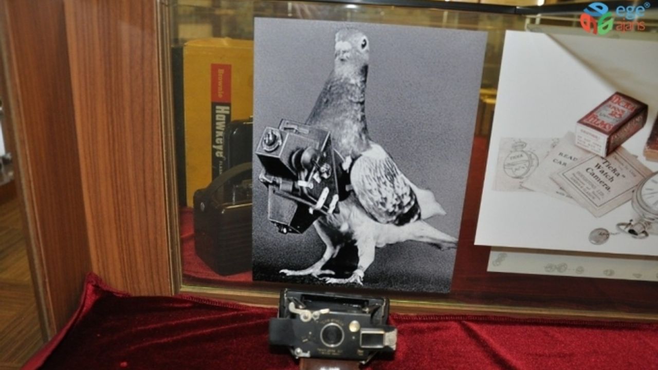 Fotoğraf Makinesi müzesinde ‘Güvercin drone’ ilgi görüyor