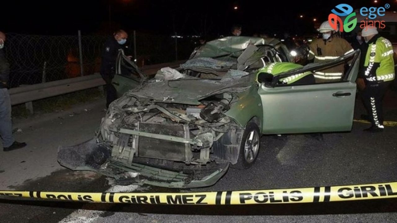 BORNOVA'DA KORKUNÇ KAZA