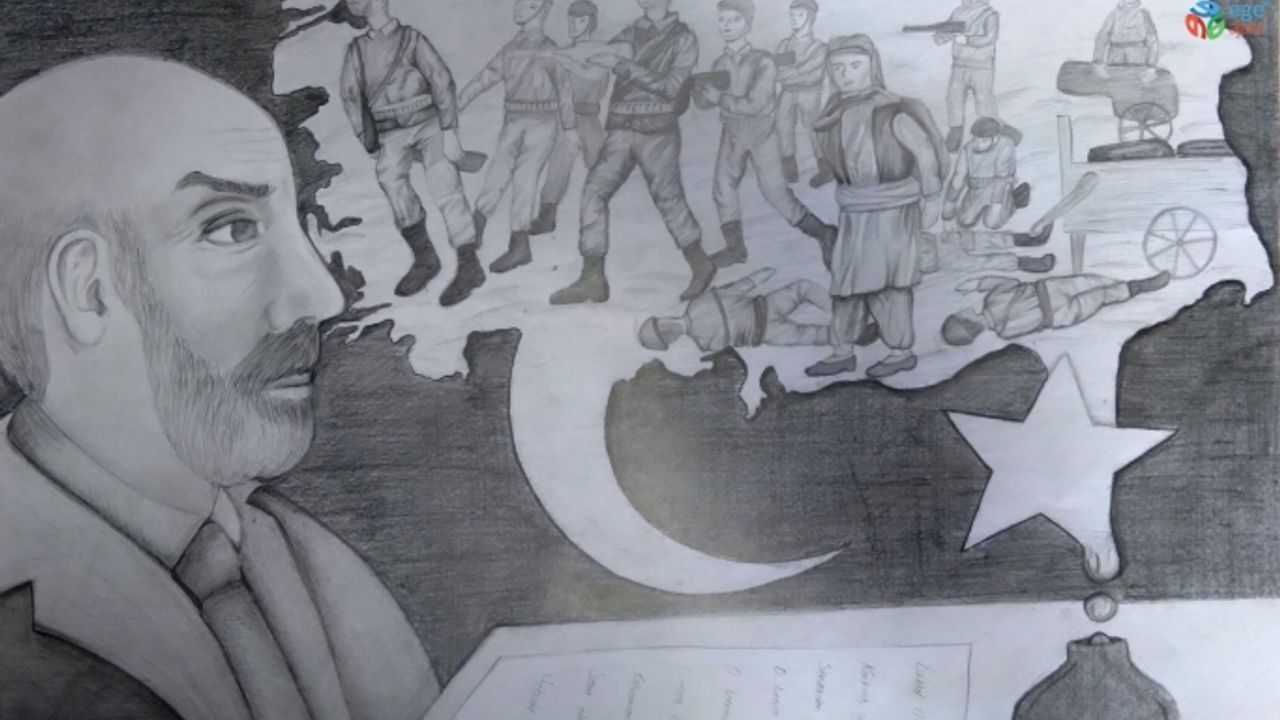 "Bu Vatan Benim" isimli resim yarışmasında dereceye giren eserler belli oldu