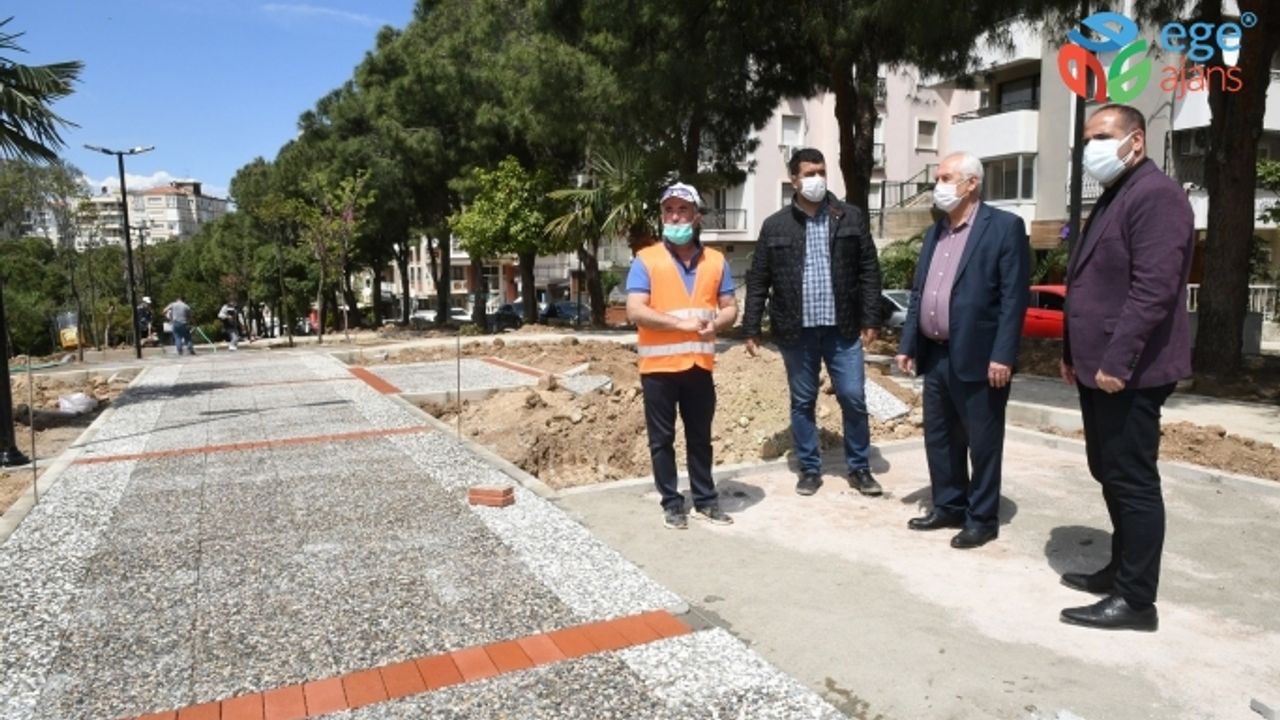 ÖZDEMİR SABANCI PARKI DA BAŞTAN SONA YENİLENİYOR