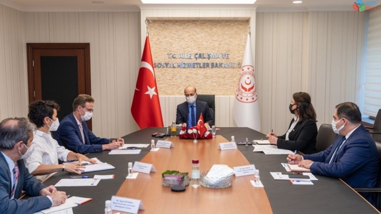 Çalışma ve Sosyal Güvenlik Bakanı Bilgin, Büyükelçi Meyer-Landrut ile görüştü