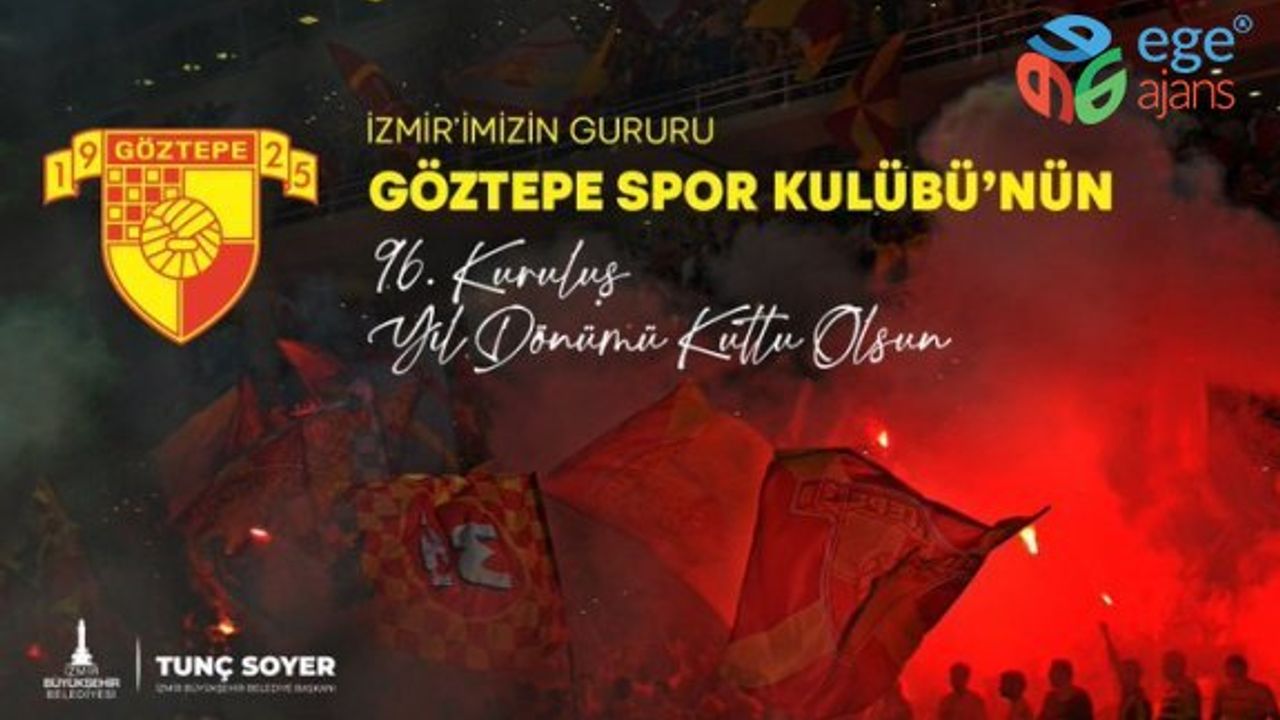 Göztepe Spor Kulübü 96 yaşında