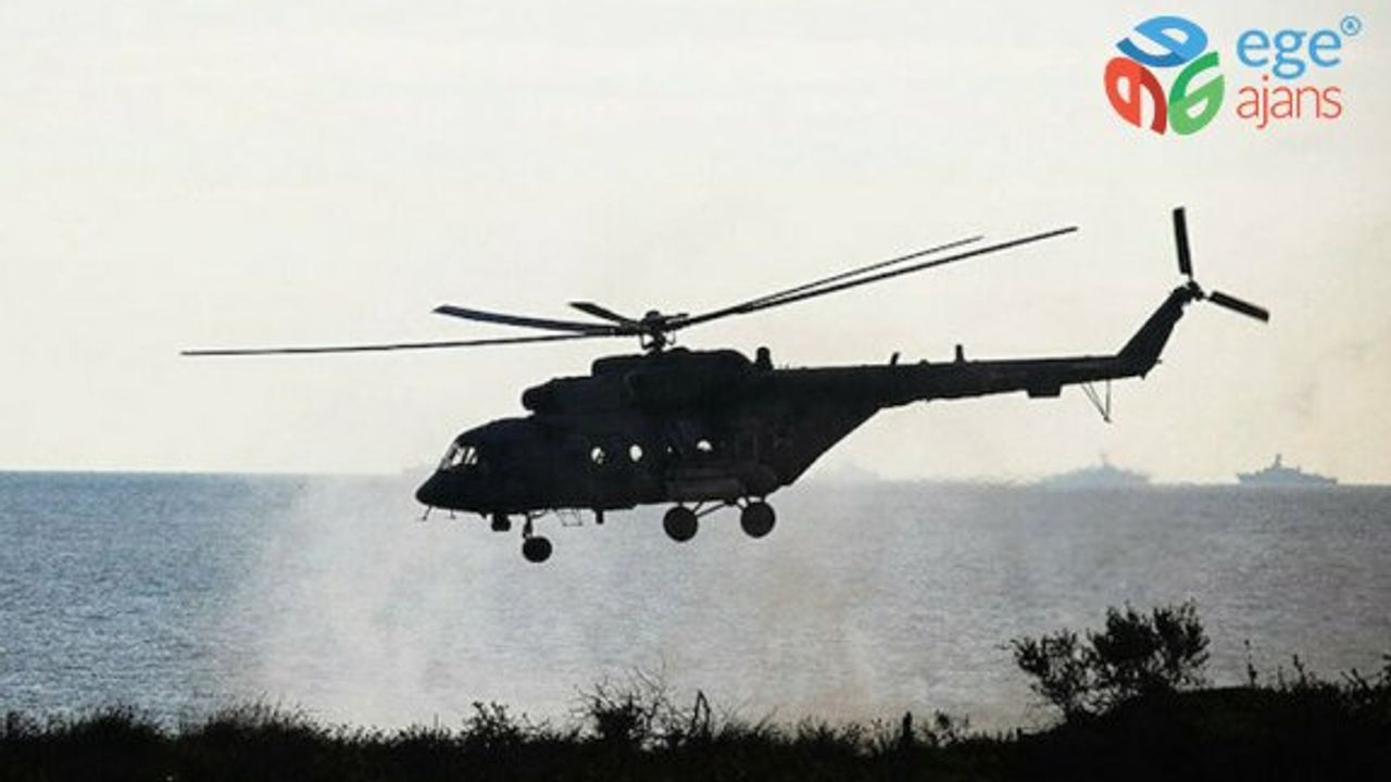 Rusya'da askeri helikopter düştü: 3 kişi öldü
