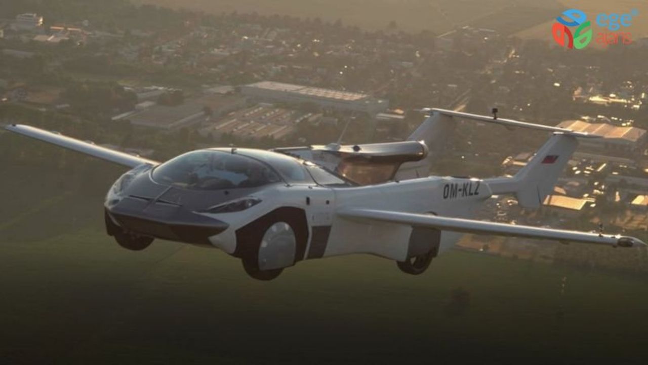 Uçan otomobil AirCar'dan iki havalimanı arasında test uçuşu: Süre 35 dakika, maksimum hız 170 kilometre