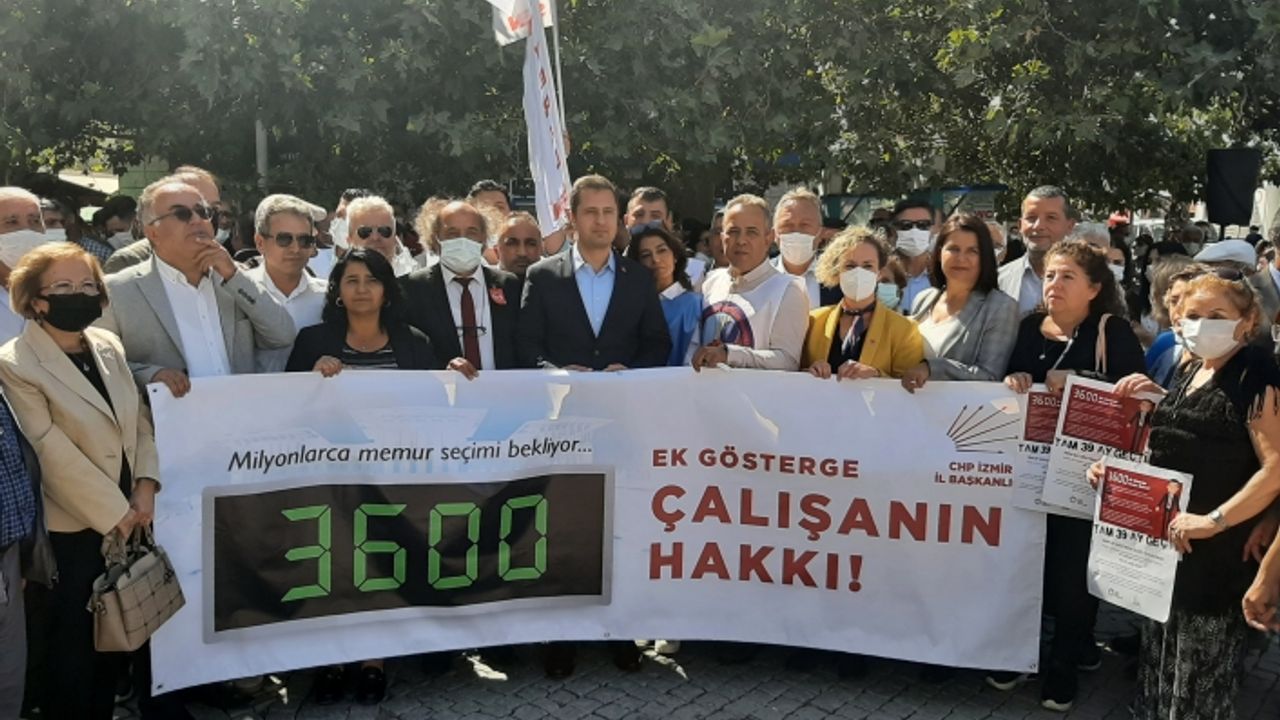 CHP’li Yücel’den iktidara ‘3600 ek gösterge’ çıkışı: 5’li çete memurlarımızdan daha mı büyük?
