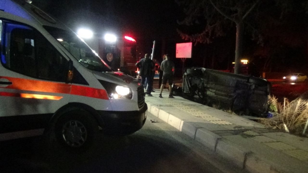 İzmir’de düğün dönüşü feci kaza: 4 yaralı