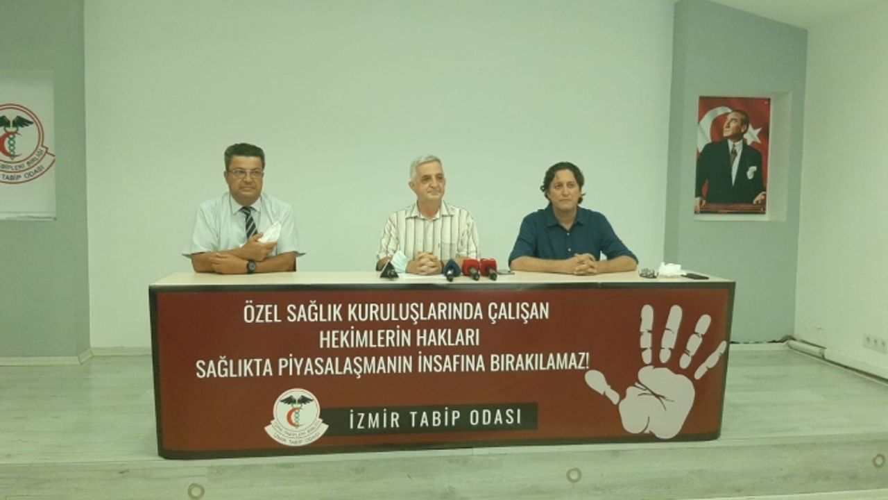Tabip Odası Başkanı Çamlı: Özel sağlık sektöründeki hekimler 4B’li olmaya zorlanıyor
