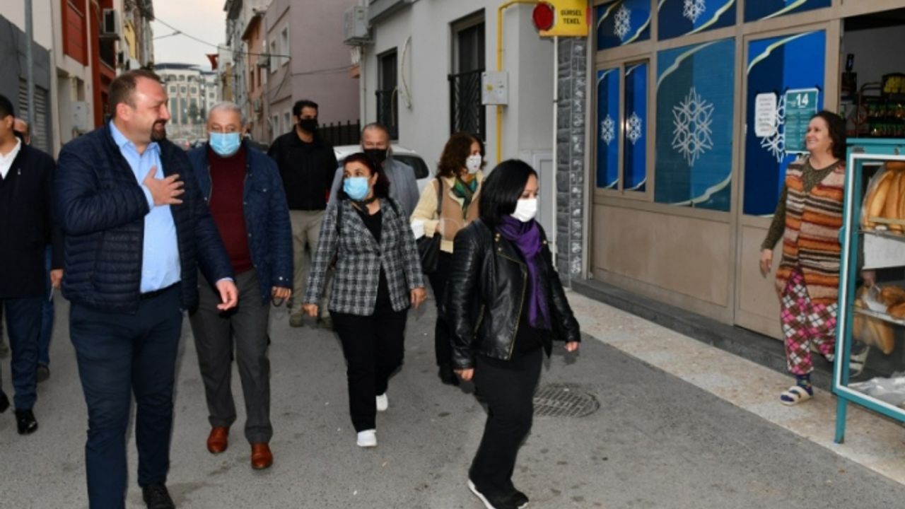 Başkan Gümrükçü saha çalışmalarını sürdürüyor