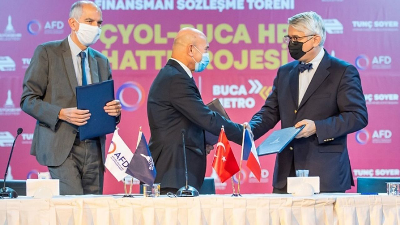 Buca Metrosu için tarihi imzalar atıldı