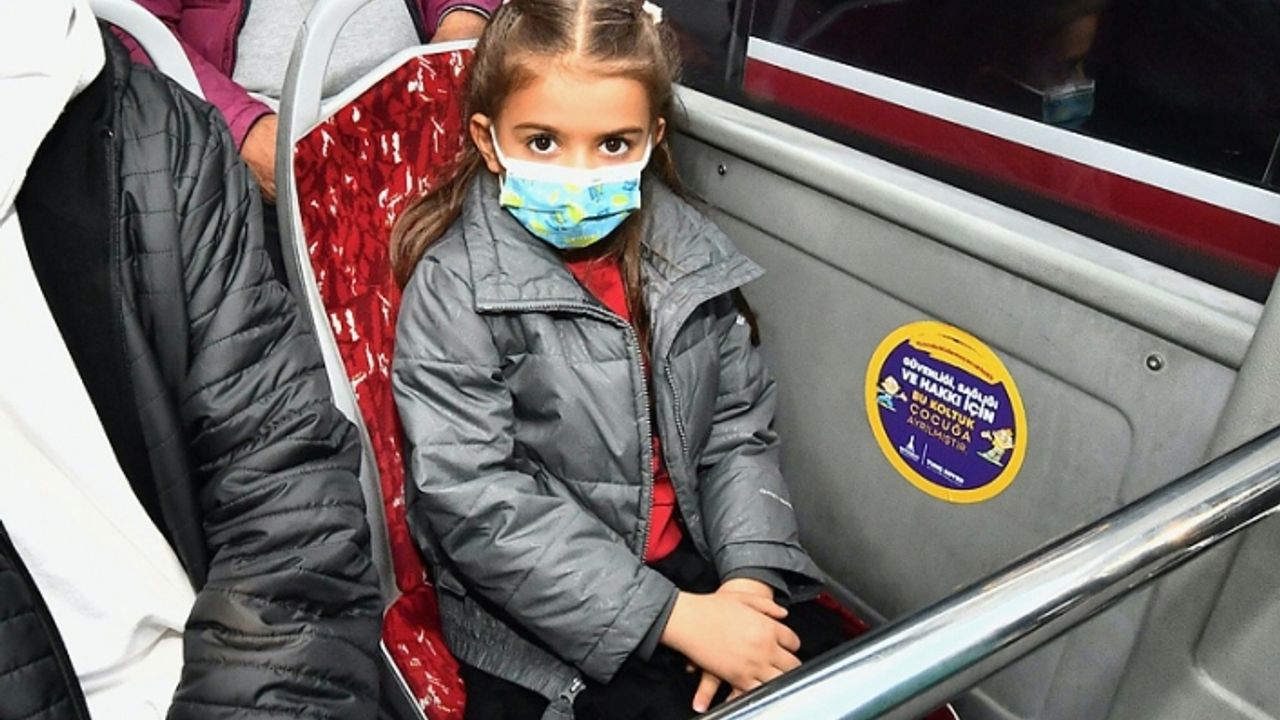 İzmir'de toplu ulaşımda çocuk öncelikli dönem