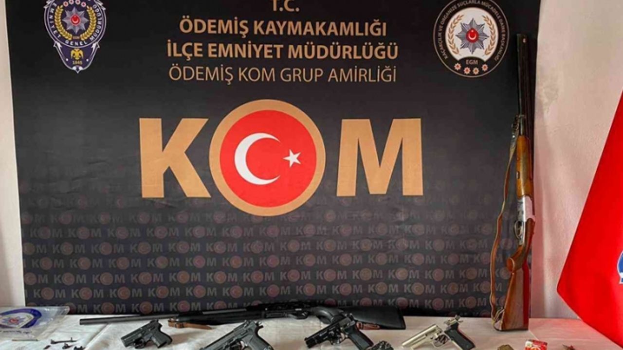 Kuru sıkıdan bozma tabanca yapan şüpheli yakalandı