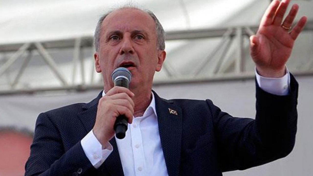 Muharrem İnce'nin İzmir programı belli oldu