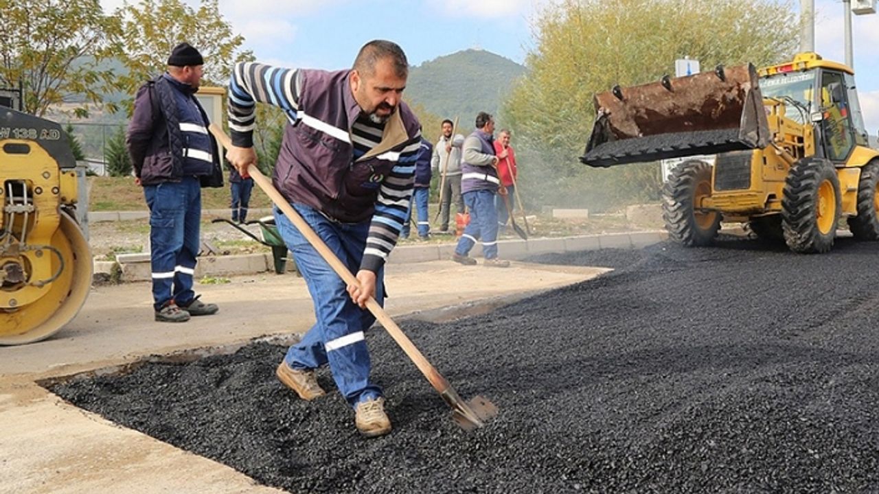 2021'de Gaziemir'de asfalt atağı